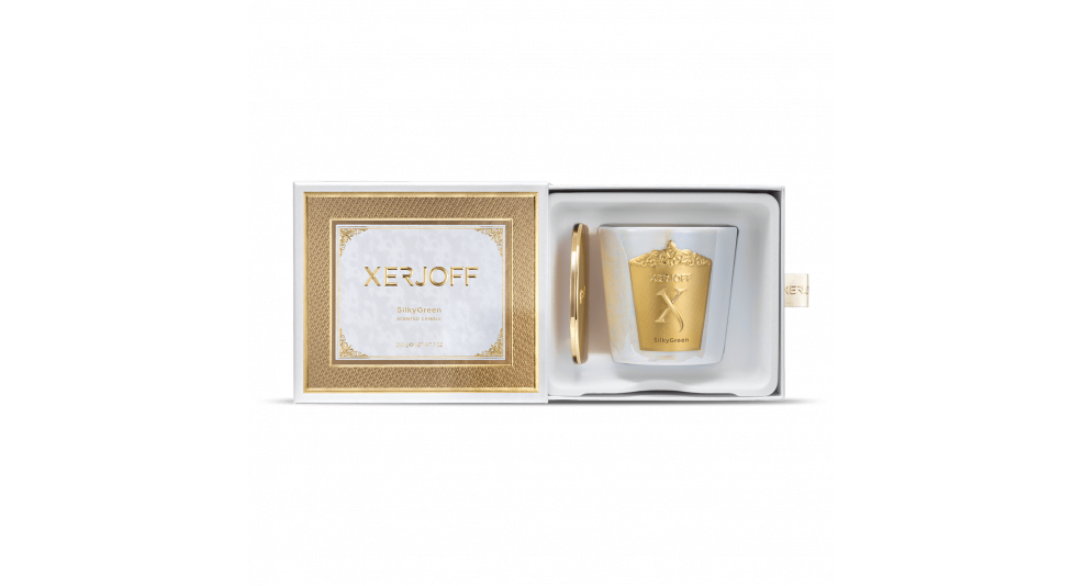 Xefjoff Scented Candle - SILKYGREEN 200g